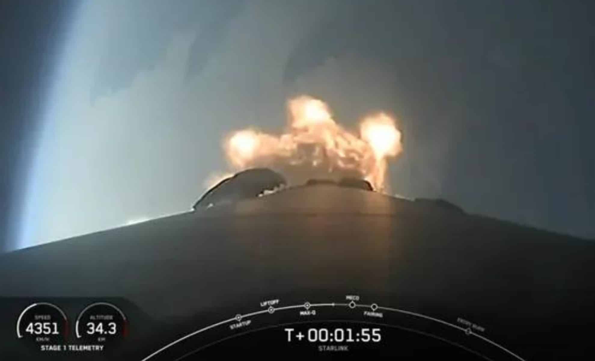 Faa Investigates Spacex Falcon 9 Rocket Failure During Starlink Launch