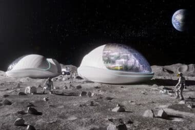 Nasas Lunar Ambition Growing Mushroom Houses Moon
