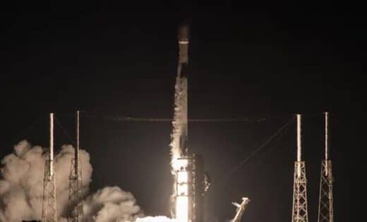 Spacex Prepares For Starlink Satellite Launch From California