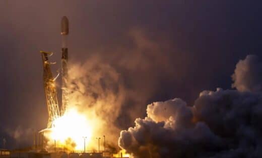 Spacex Successfully Launches Falcon 9 Rocket Carrying Nro Payloads From Vandenberg Space Force Base