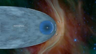 This Nasa Graphic Shows The Locations Of Nasa's Voyager Spacecraft In Interstellar Space.